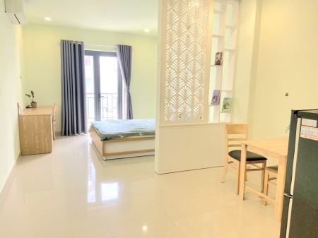 Studio vách ngăn bancon gần cầu Him Lam Lotte Mart cầu Nguyễn Văn Cừ ĐH Sư Phạm ĐH Y Dược quận 8