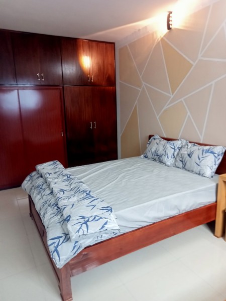 Căn hộ full nội thất và các thiết bị, cho thuê ngắn ngày hoặc dài ngày, 50m2, 1 phòng ngủ, 1 toilet