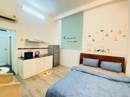 Studio full nội thất tại trung tâm quận 1 ngay cầu Thị nghè hướng ra Hoàng Sa