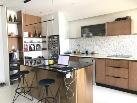 Nhà đẹp giá tốt 2PN Palm Heights cho thuê 80m2, đầy đủ nội thất chỉ 15tr/th