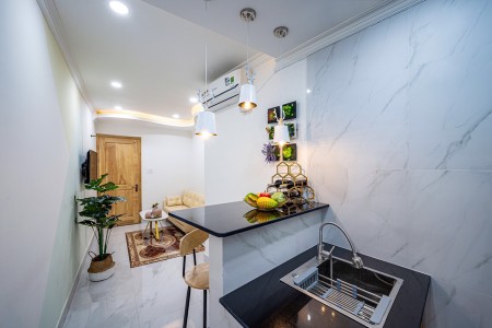 Cho thuê căn hộ 1PN full đồ chỉ 9tr5 gần Bùi Viện Q1