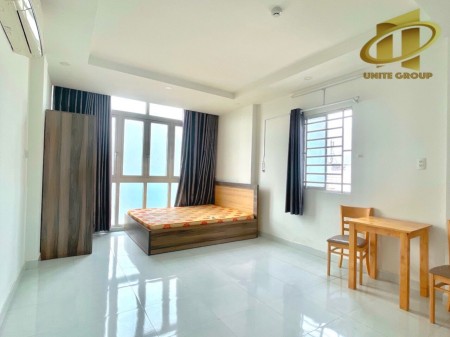 Căn hộ Studio đầy đủ nội thất, rộng, xinh 3 người ở thoải mái gần Lottemart, UFM