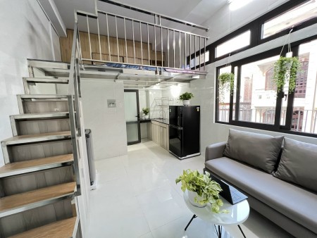 Căn hộ cao cấp 45m2, có gác, gần ĐH Huflit quận 10 - tháng 04/2023