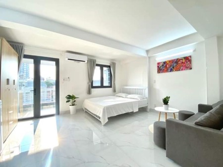 Căn hộ Studio sân vườn-bancon cửa sổ-gần crescent mall,ĐH TDTU-QUẬN 7