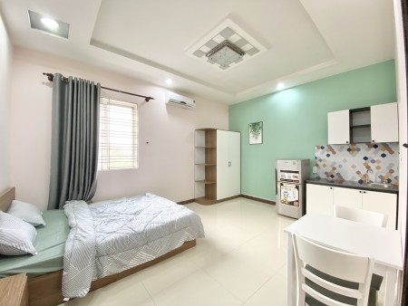 Studio trống sẵn không giới hạn người ở full nội thất cho nuôi pet