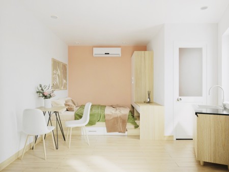 Căn hộ dịch vụ ban công full nội thất Âu Cơ, Lũy Bán Bích