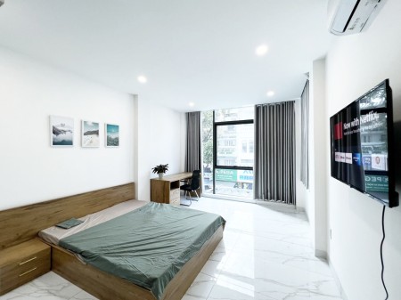 Cho thuê Căn Hộ Dịch Vụ mặt tiền Võ Thị Sáu, Quận 3, vừa mới setup.