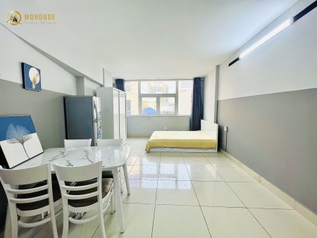 Cho thuê chung cư mini studio bếp xa giường cửa sổ lớn - ngay trung tâm quận Phú Nhuận