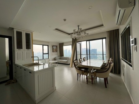 Cho thuê New city Thủ Thiêm - Căn góc 3PN/102m2 Full NT đẹp. Giá chỉ 23tr, vào ngay. LH 0901 386 993