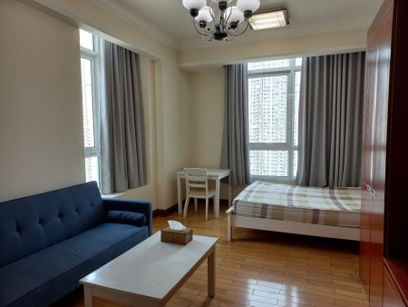 Cho thuê căn hộ studioThe Manor, 1 phòng ngủ, căn góc view đẹp giá 11 triệu/tháng