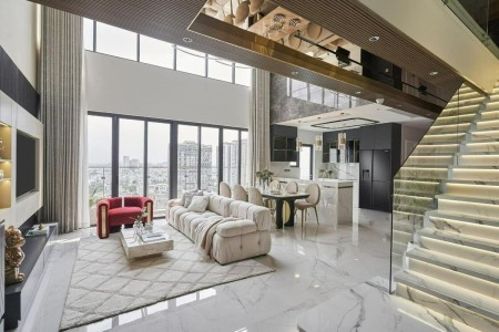 Penthouse One Verandah – 220m2 đầy đủ nội thất mới – 3 phòng ngủ, 4WC 164 triệu