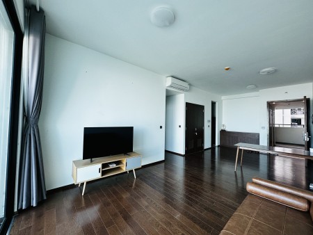 Tuy cơ bản nhưng nhìn tông màu sang cho căn 2PN, ít nội thất, 33 triệu ở D’EDGE