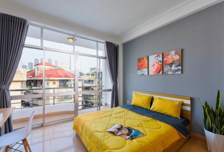 Căn hộ Ban công 35m2 tại Hoàng Sa Quận 1 gần vòng xoay Điện Biên Phủ