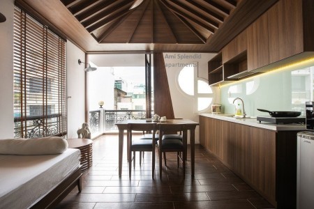 Cho thuê căn hộ quận 1, nội thất đầy đủ