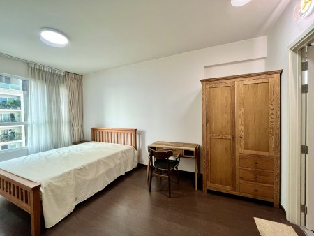 Cho thuê căn hộ cao cấp, full nội thất, 2pn đơn giản, ấm cúng giá chỉ 24tr BP