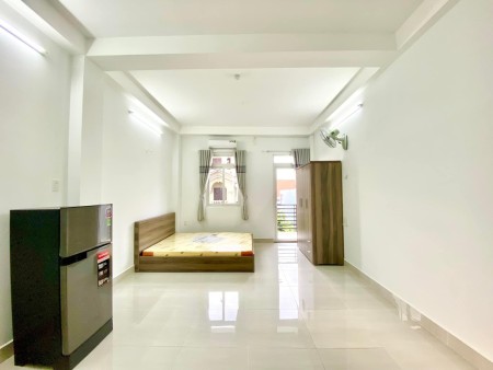 Duy nhất 1p 30m2 Ban Công - Cửa sổ lớn Full nội thất tại Tân Hương - Vườn Lài