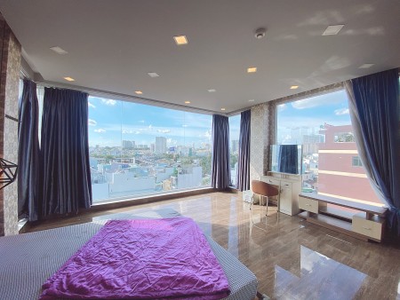 Cho thuê 1PN full NT bancon gần ĐH công nghệ Sài Gòn, cầu Chữ Y Q8