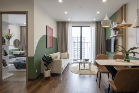 Căn hộ 2 phòng ngủ cho thuê giá chỉ từ 7.5tr/tháng ở Vinhomes Smart City - LH: 0968 182 998