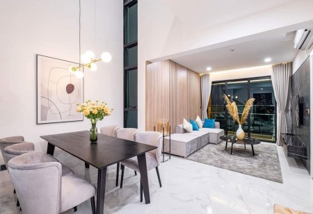 Feliz En Vista Căn 3PN Sky Loft Duplex 132m2 Giá 40tr/tháng NT Đầy Đủ, Lh Trang Xem Nhà