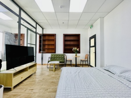 CH 2PN riêng 2WC Q1 Toà nhà thang máy, Bảo vệ 24/7, hầm xe rộng, mặt tiền ô tô tận cửa