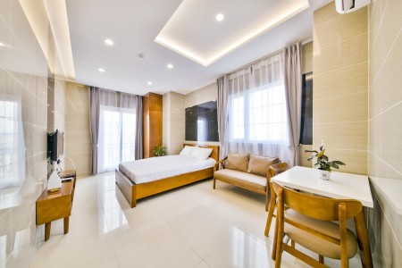 Căn hộ studio balcon Free Gym, full nội thất ngay gần Phan Xích Long QPN