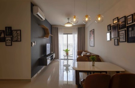 2PN, Chung cư The Sun Avenue, view Sông Sài Gòn