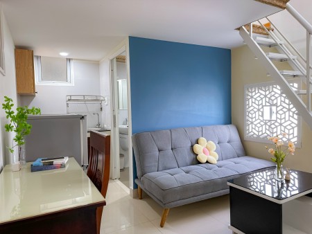 Cho thuê căn hộ Q7 dạng Duplex, đủ đồ NT, giá rất rẻ ngay Nguyễn Thị Thập