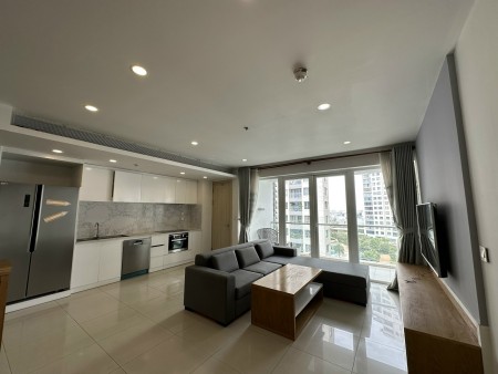 Cho thuê giá siêu tốt 2PN Đảo Kim Cương tháp Brilliant, 109m2, view thoáng, giá 24tr/tháng
