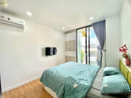 Trống căn Studio có bancon - full NT đường Lâm Văn Bền gần Đh UFM, KCX Q7 cho thuê