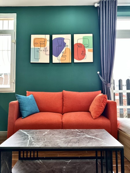 Quá đẹp!!! Studio full nội thất cao cấp tại CMT8, gần CV Lê Thị Riêng