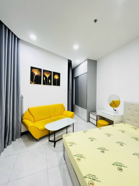 Căn Hộ Studio ban công 35m2 gần Lotte Mart quận 7 nội thất hiện đại