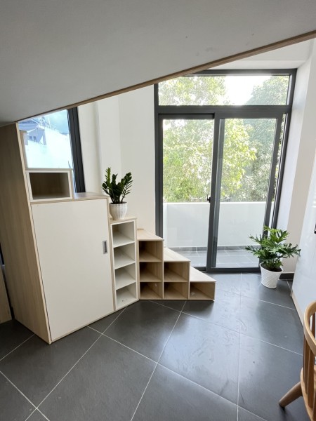 Căn hộ duplex gac cao m7 ban công l, cửa sổ giá sinh viên