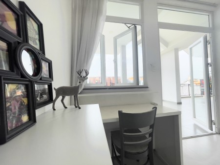 Cần cho thuê căn hộ 1PN đã full NT - có ban công view cực đẹp khu Him Lam Q7