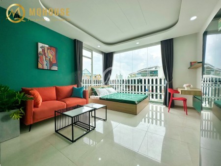 Cho thuê căn hộ 1PN xinh xắn, đón nắng, bao công thoáng ngay Etown Cộng Hoà