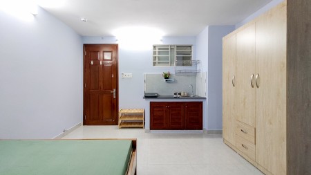 STUDIO Nội Thất Cơ Bản Quận 7 Tối Giản, Tiện Nghi chợ Tân Mỹ CresentMall