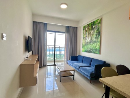 Mình đang trống căn chung cư  2pn, 2wc full nội thất, ban công view Đảo Kim Cương