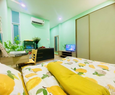 Cho thuê phòng đường Ngô Tất Tố, nội thất cao cấp đầy đủ tiện nghi, giá 5,9 triệu/tháng