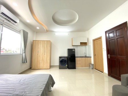 Studio có máy giặt riêng full nội thất xịn sò Quận 7 gần Kdc phú mỹ hưng, vivo city