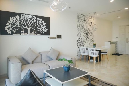 Cho thuê căn hộ 2PN ,79m2 Vinhomes Bason giá 26 tr/th full nội thất cao cấp