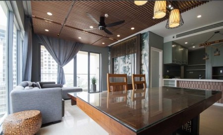 Chuyên cho thuê Đảo Kim Cương Q2 - Nhà đẹp giá tốt - Căn 3 PN Full nt, như hình