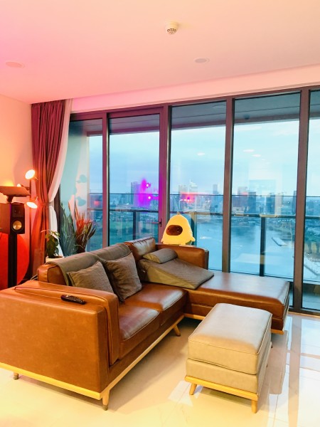 Sunwah Pearl_Thuê căn hộ View sông đẹp 2PN_110m2_Full NT đẹp_Giá 40tr