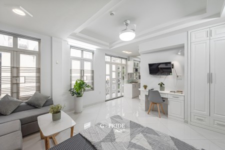 Cho thuê CHDV 40m2 gần Chợ Bến Thành - Máy giặt riêng - Full Nội Thất, tại Trung Tâm Quận 1