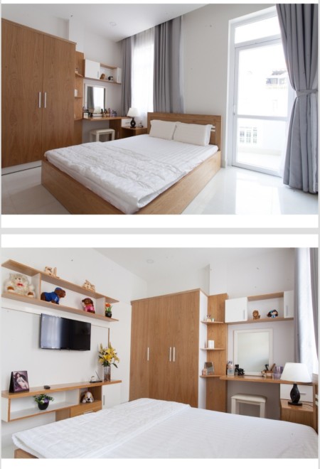 Căn hộ cao cấp 1 phòng ngủ full nội thất ngay KDC Hm Lam quận 7