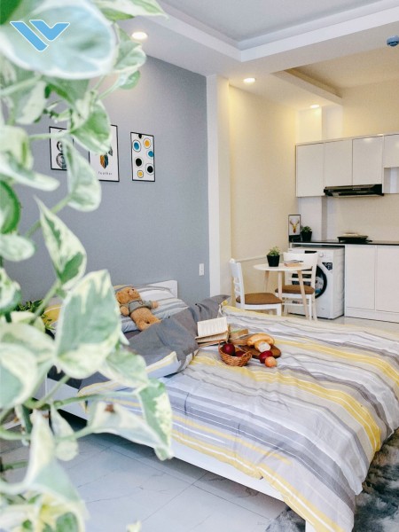Cho thuê căn hộ full nội thất ngay ngã 6 phù đổng