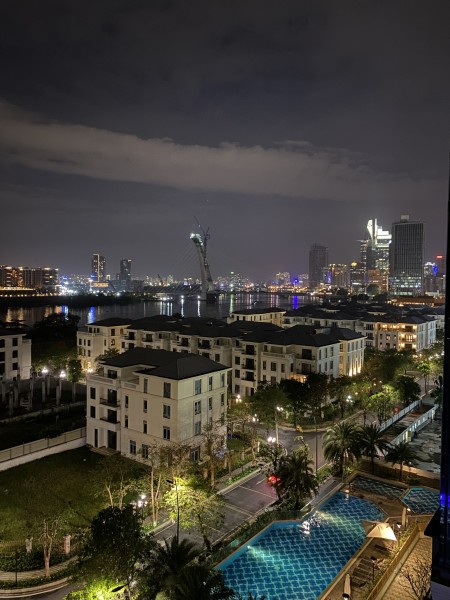 Vinhomes Golden River tòa A1(2PN, 2WC), DT 74m2 FULL nội thất cao cấp cho thuê 25tr/tháng