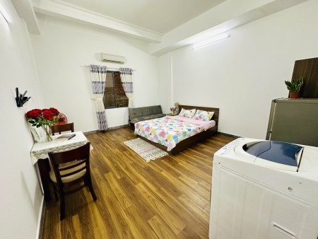 CHO THUÊ CĂN HỘ DỊCH VỤ GẦN NGÃ TƯ HÀNG XANH MÁY GIẶT RIÊNG