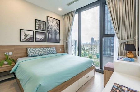 2 phòng ngủ, 80m,full nội thất cho thuê 22tr, vinhomes ba son Q1 - 02 BR for rent 22mi