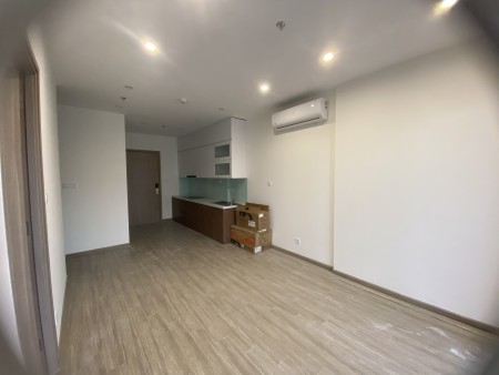 Cho thuê căn 2PN2VS đồ gỗ cơ bản có bếp Vinhomes Smart City