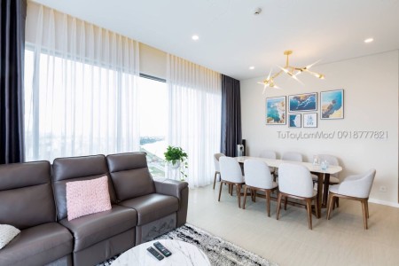 Cho thuê Căn hộ Đảo Kim Cương, full nt, 117m2, giá 40tr bao phí