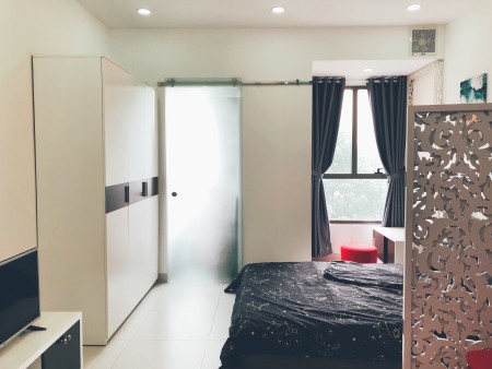 Officetel 40m2 chỉ 10tr/tháng - nhà trống vào ở được liền, Garden Gate Khu Sân Bay Full Nội Thất